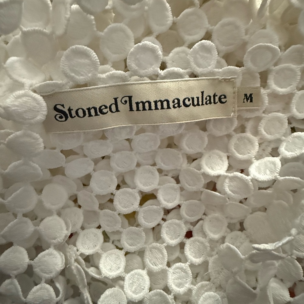 Stoned Immaculate Ivory Textured Top - Picture 4 of 6